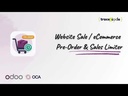 Website Sale / eCommerce Pre-Order & Sales Limiter by TraceNcode